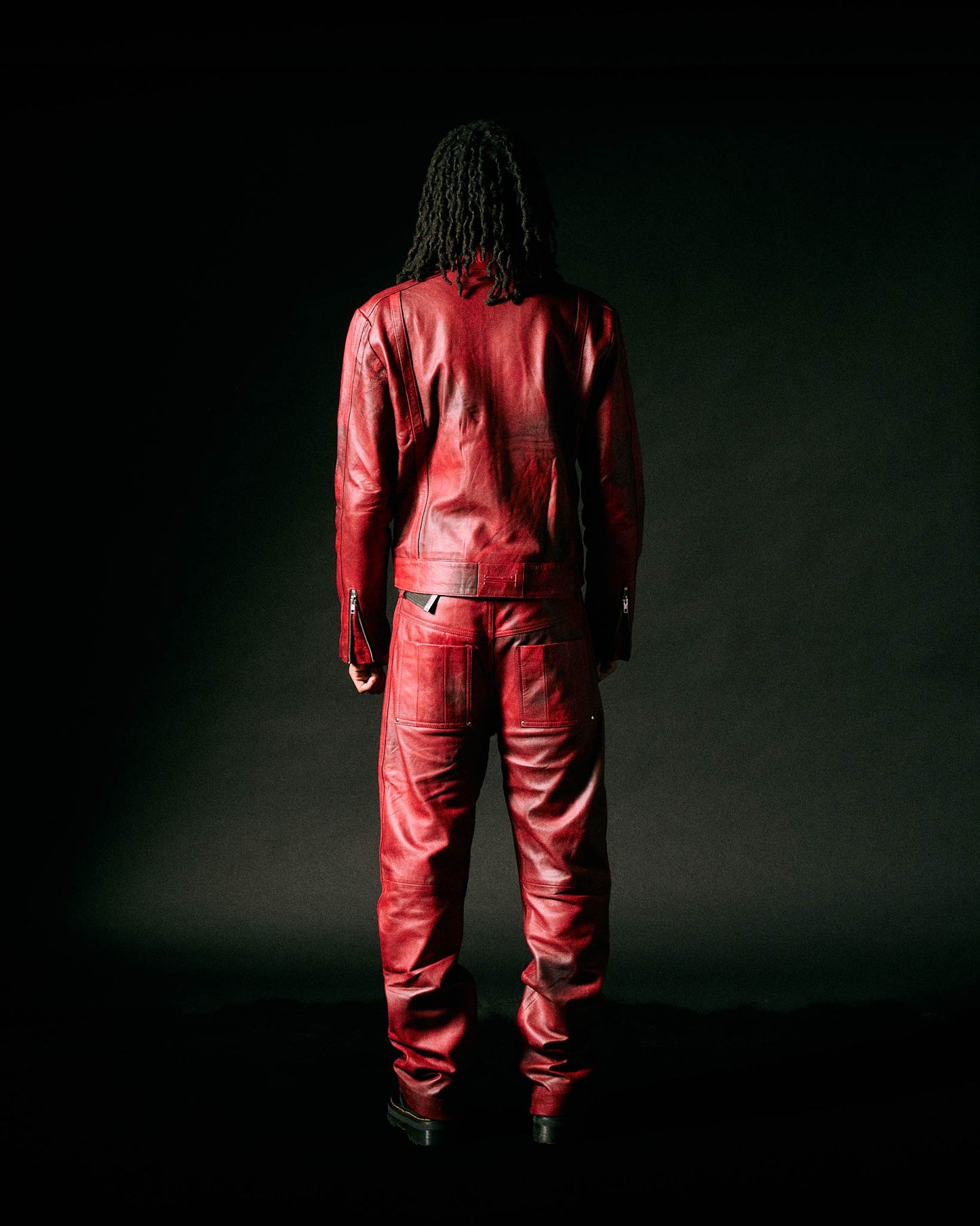 50.Cal Leather Trousers