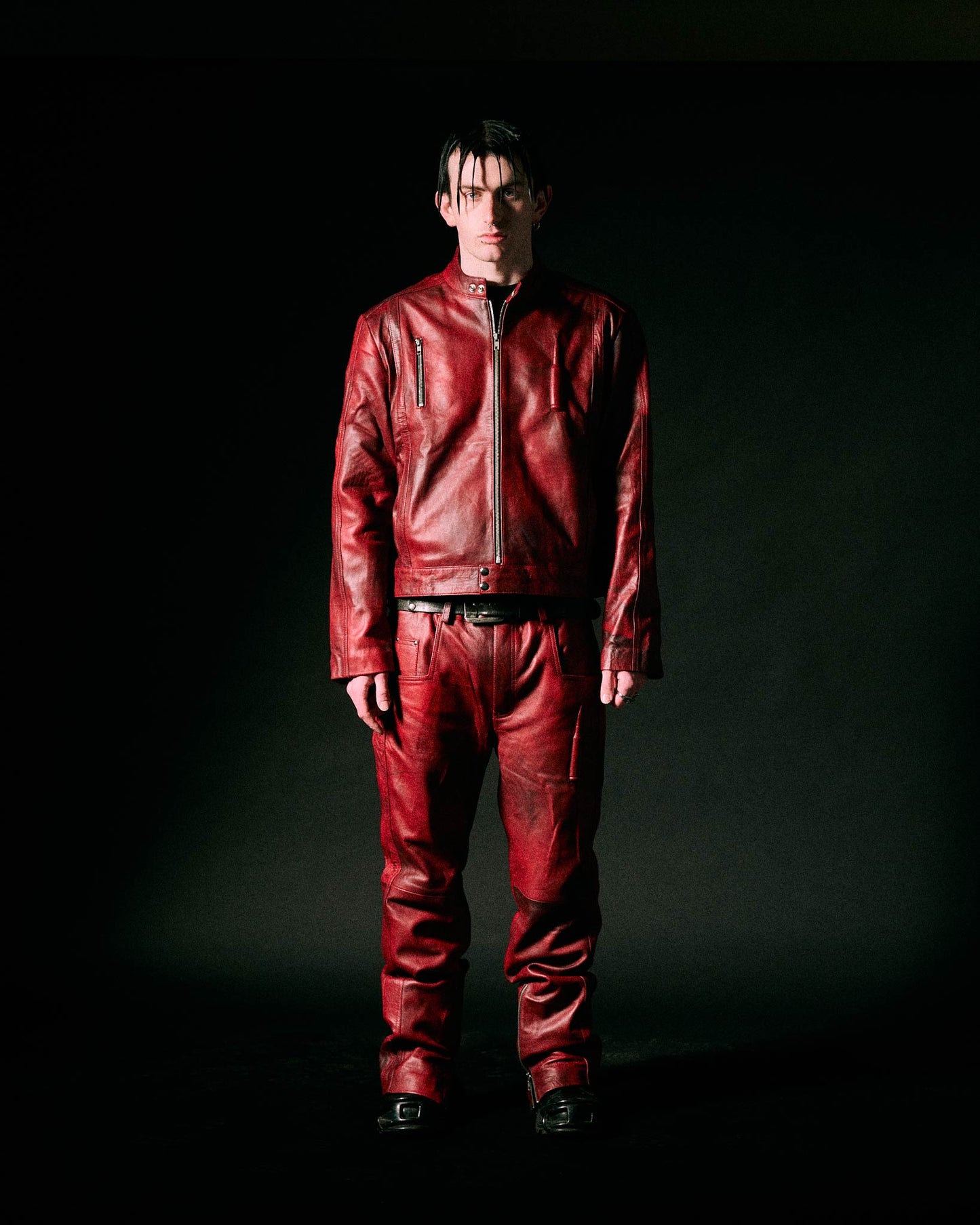 50.Cal Leather Jacket